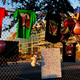 Shirts, balloons and letters are seen outside of the canceled Astroworld festival at NRG Park in Houston, Texas. According to authorities, 8 people died and 17 people were transported to local hospitals after what was described as a crowd surge at the festival, started by Houston-native rapper and musician Travis Scott in 2018.